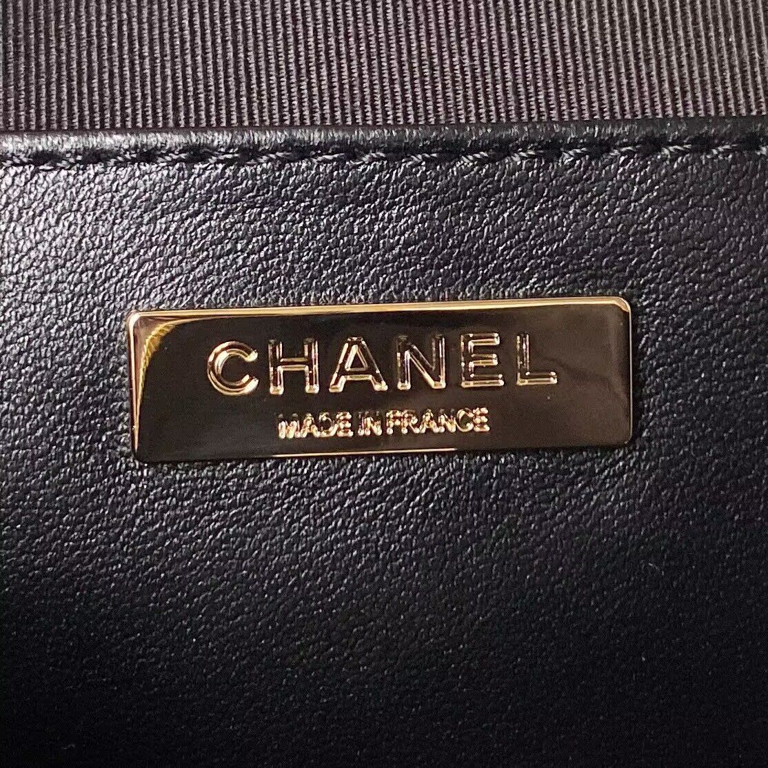 Chanel 24C Original Leather Star Bag AS4579 Black