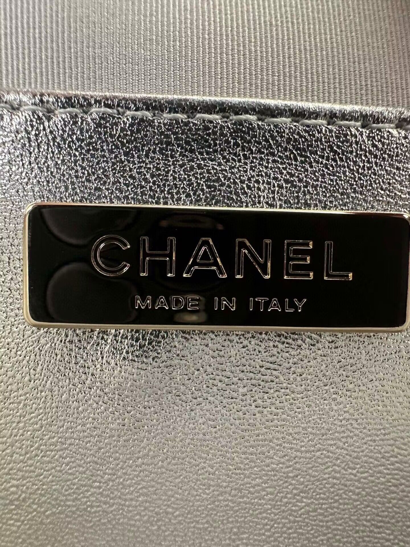 Chanel 24C Original Leather Star Bag AS4579 Silver