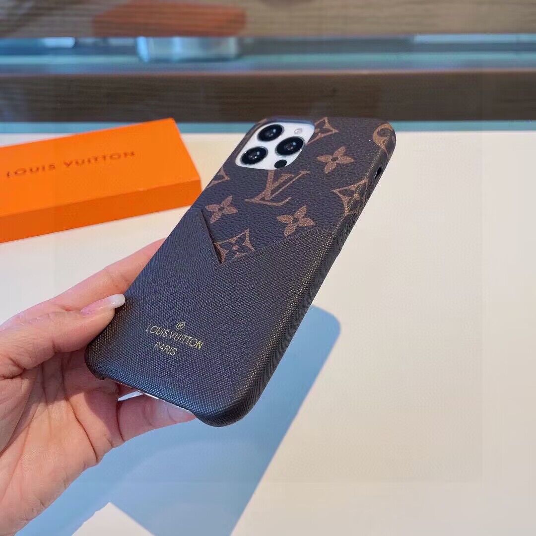 Louis Vuitton iPhone Case 869304 Black