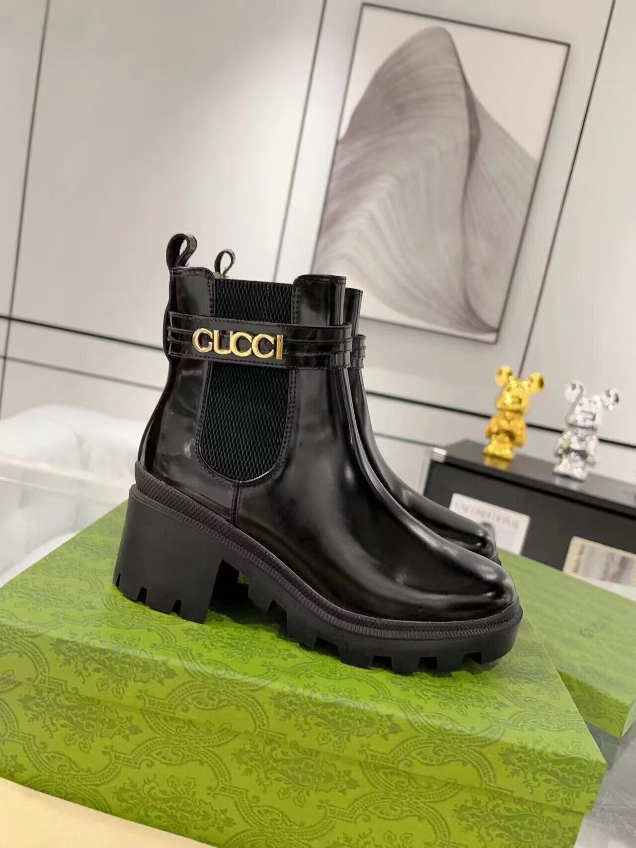Gucci Boots G70293 Black