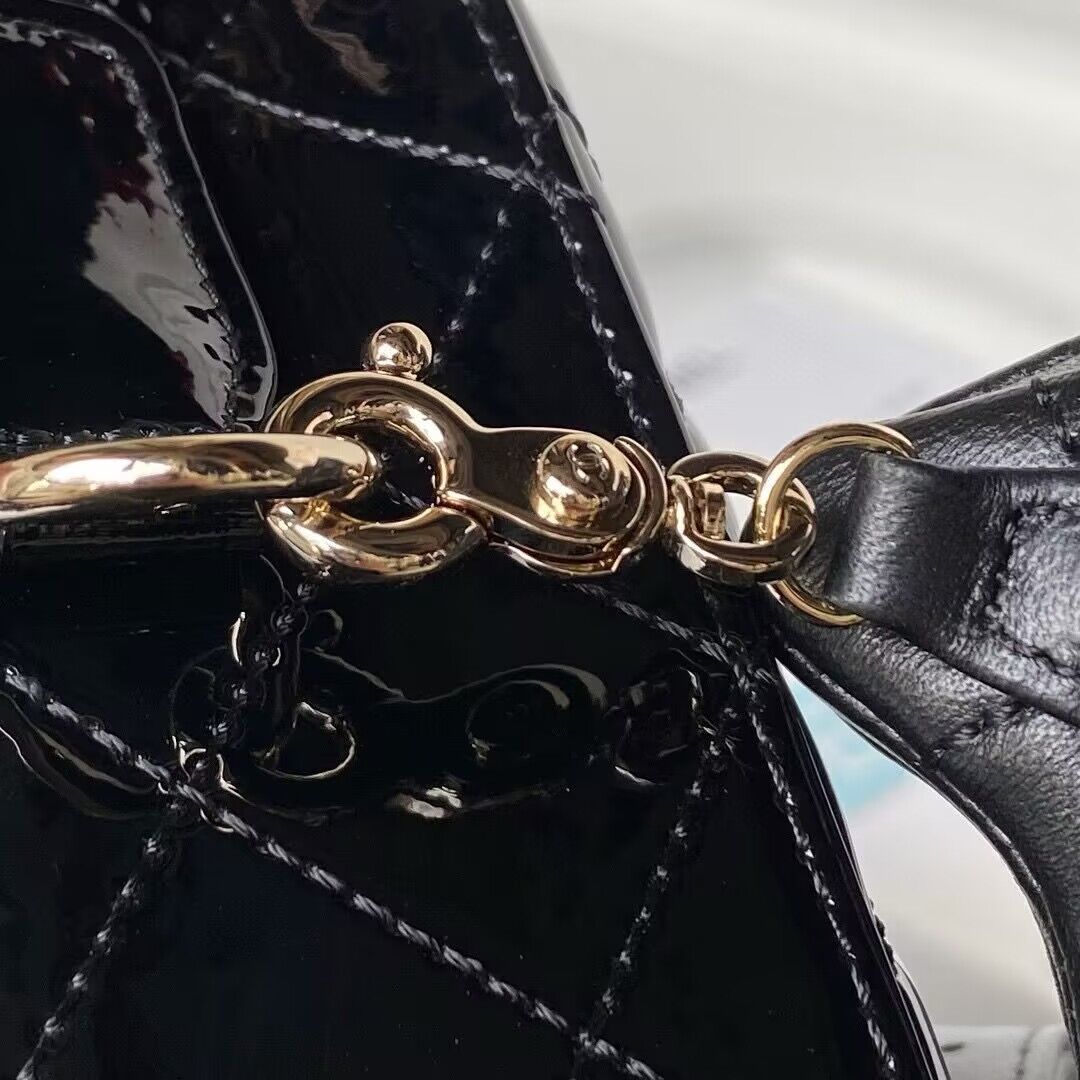 Chanel 24C Original Leather Star Backpack Bag AS4649 Black