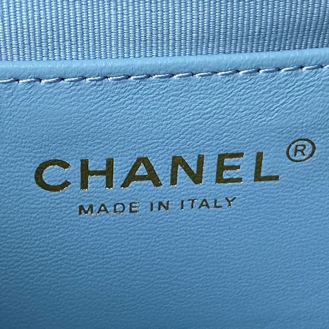Chanel SMALL HOBO BAG AS4597 BLUE