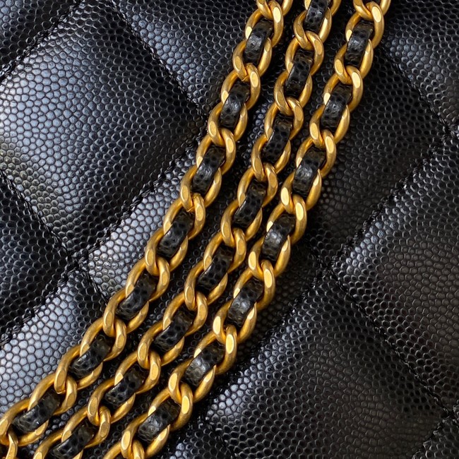 Chanel SMALL HOBO BAG AS4612 BLACK