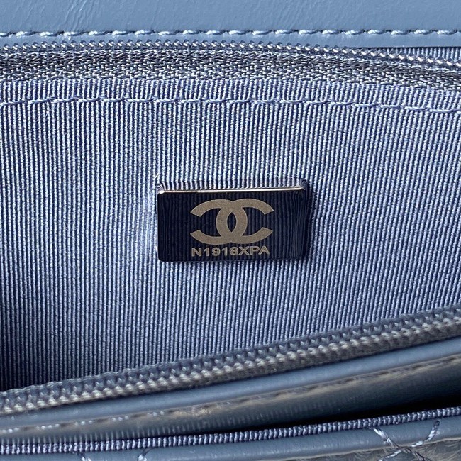 Chanel WALLET ON CHAIN AP3645 BLUE