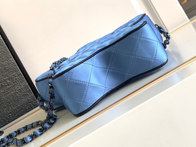 Chanel 24C Star Bag Satin AS4579 blue