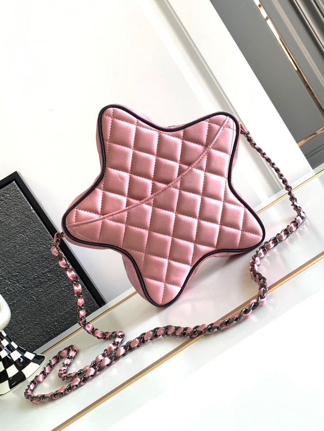 Chanel 24C Star Bag Satin AS4579 pink
