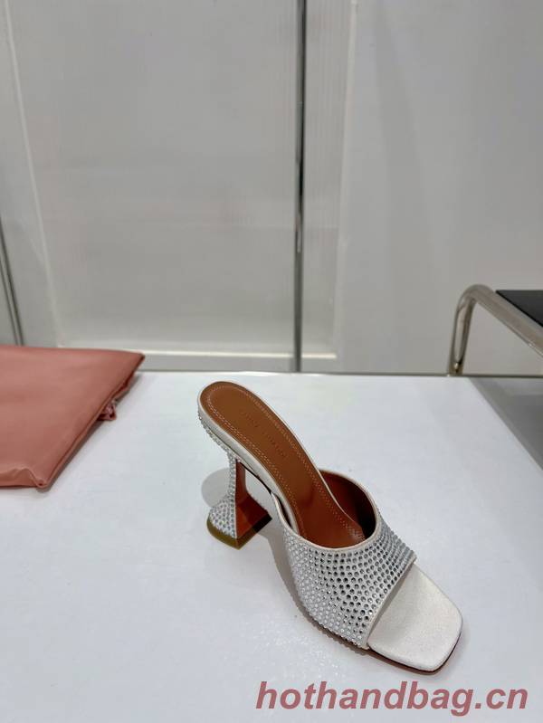 Amina Muaddi Shoes ANS00038 Heel 9.5CM