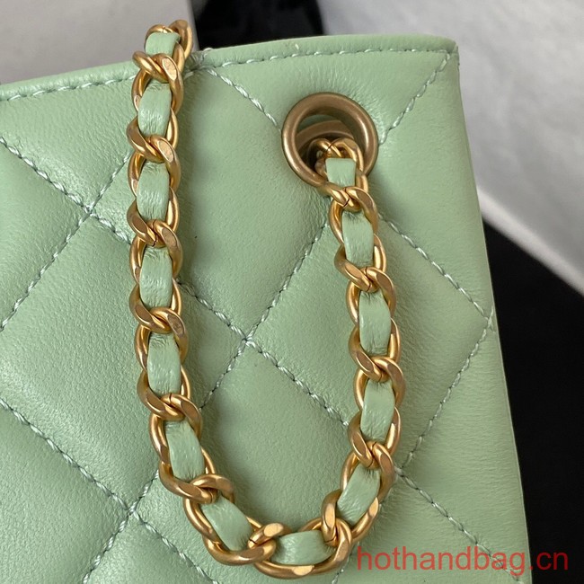 Chanel BAGUETTE BAG AS4611 green