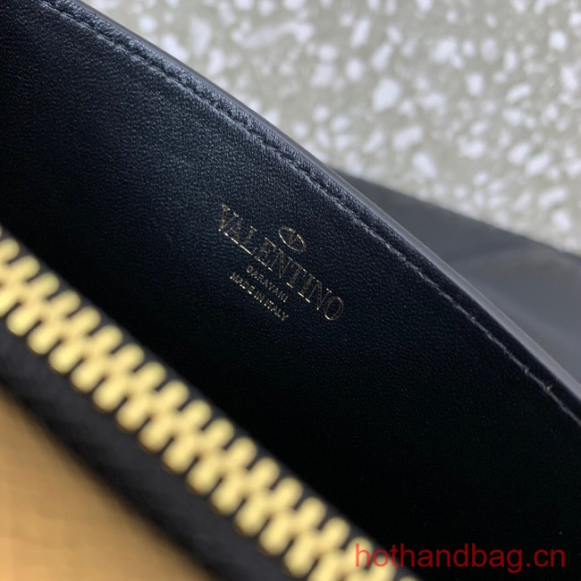 VALENTINO grain calfskin leather bag 0688 gold