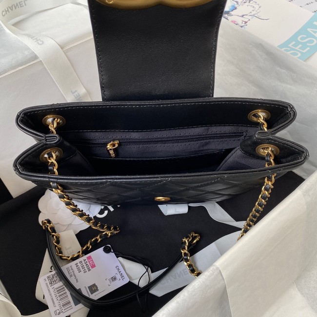 Chanel SMALL MESSENGER BAG AS4596 BLACK