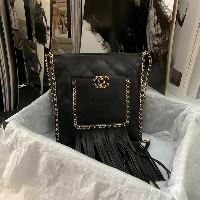 Chanel Shoulder Bag AS8016 black