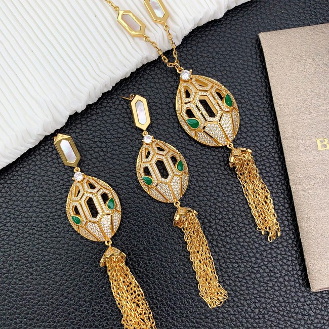 BVLGARI NECKLACE&Earrings CE12899