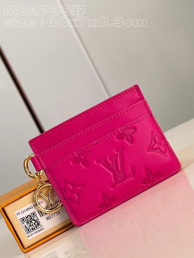 Louis Vuitton Card Holder M82738 Rose Bougainvillier Pink