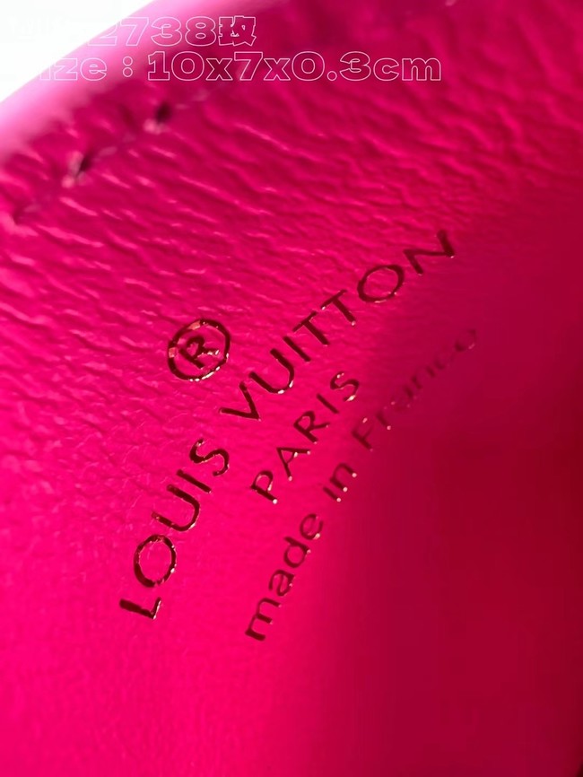 Louis Vuitton Card Holder M82738 Rose Bougainvillier Pink