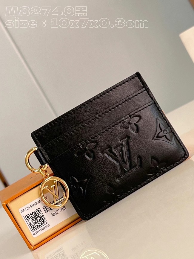 Louis Vuitton Card Holder M82738 black