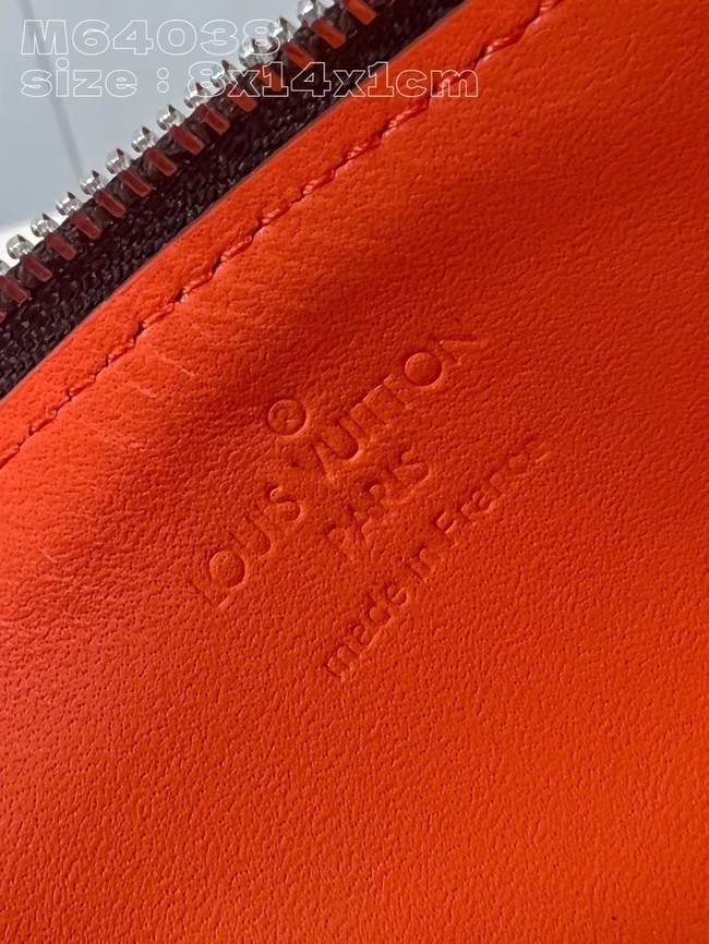 Louis Vuitton Coin Card Holder M82908 orange