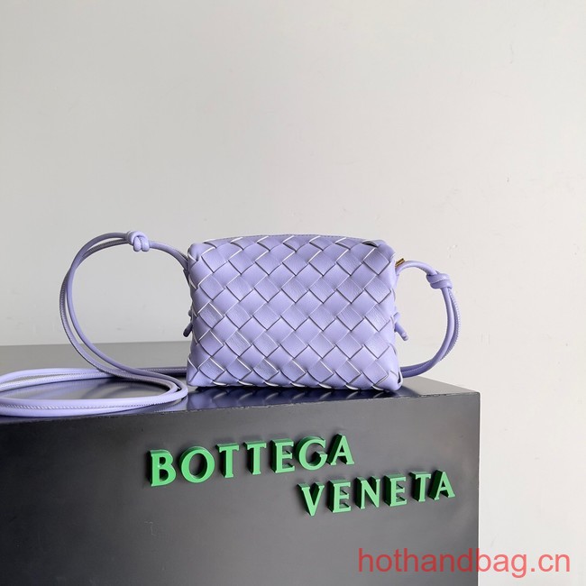 Bottega Veneta Mini Loop Camera Bag 723547 Oyster