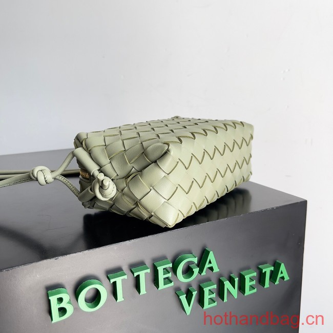 Bottega Veneta Mini Loop Camera Bag 723547 green