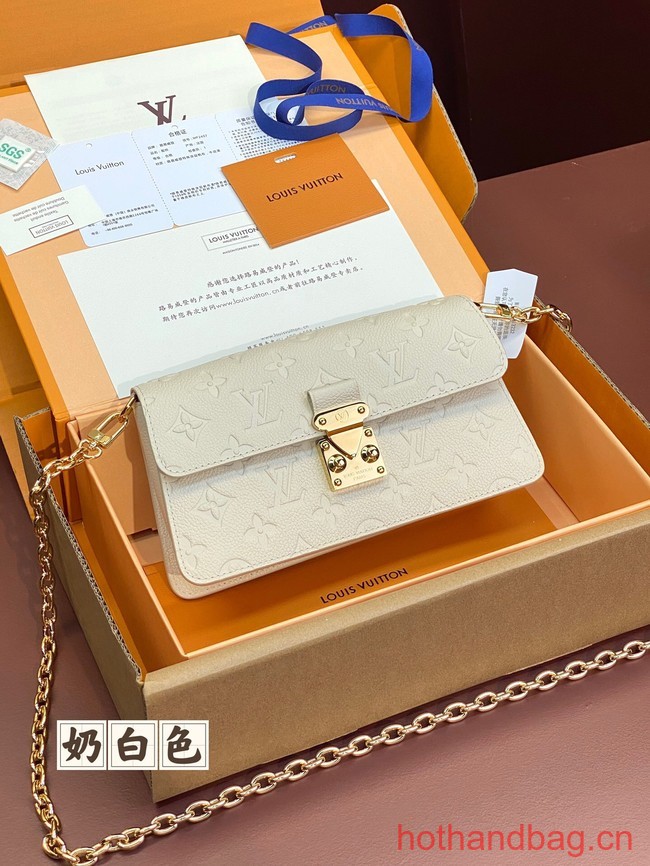 Louis Vuitton Wallet On Chain Metis M82836 Cream