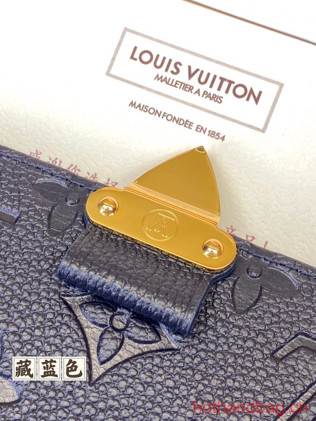 Louis Vuitton Wallet On Chain Metis M82836 Royal Blue
