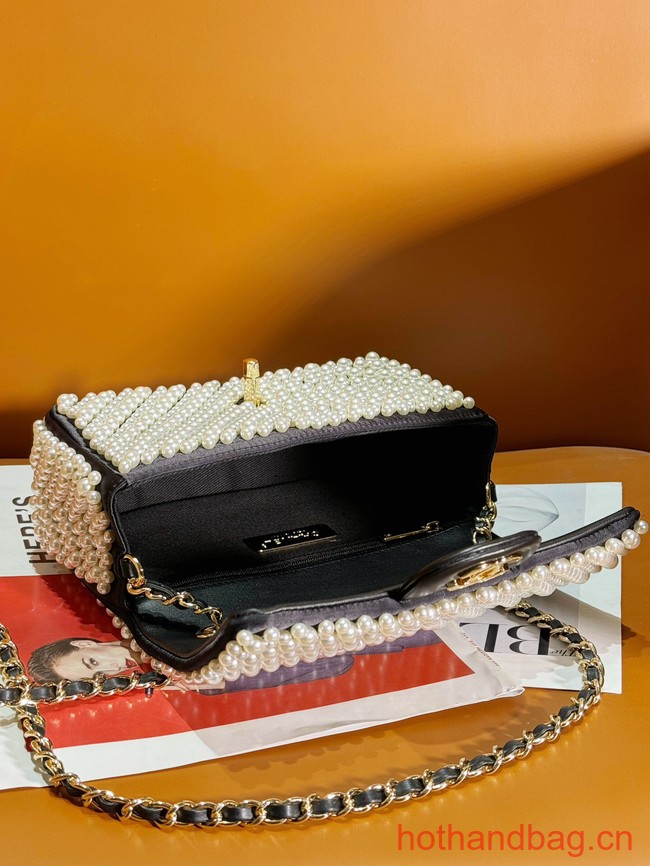 Chanel SMALL FLAP BAG AS3965 Pearls