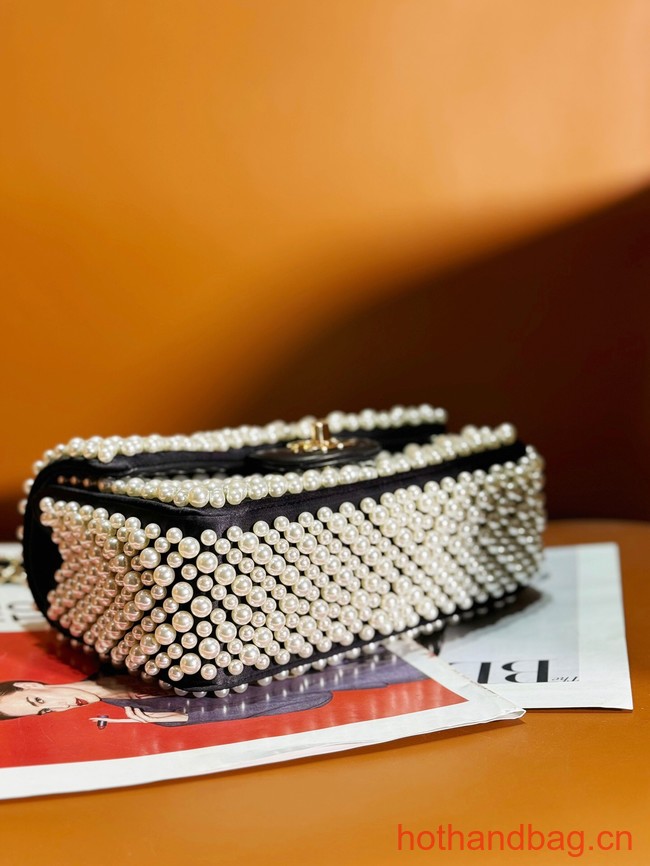 Chanel SMALL FLAP BAG AS3965 Pearls