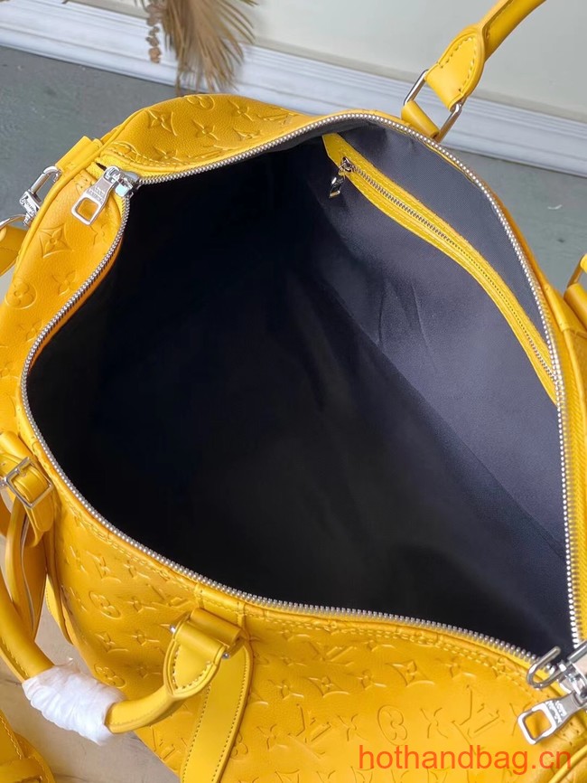 Louis Vuitton Keepall Bandouliere 50 M23748 Yellow 