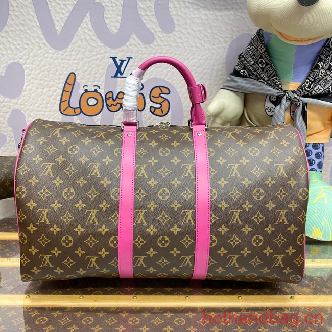 Louis Vuitton Keepall Bandouliere 50 M46769 Pink