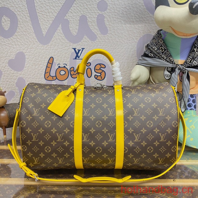 Louis Vuitton Keepall Bandouliere 50 M46769 Yellow