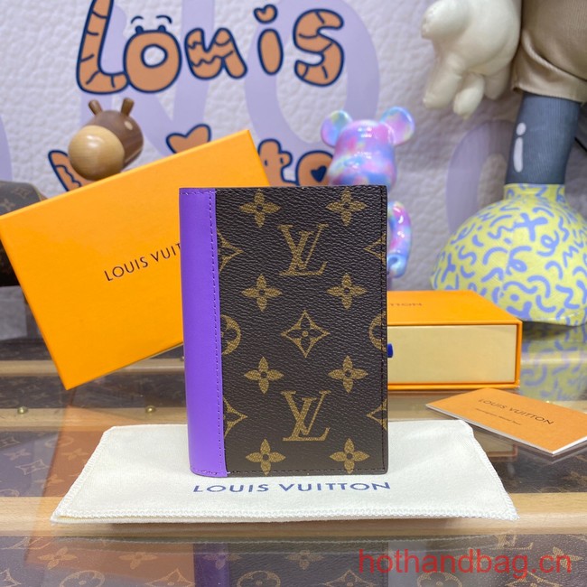 Louis Vuitton Passport Cover M82862 Purple