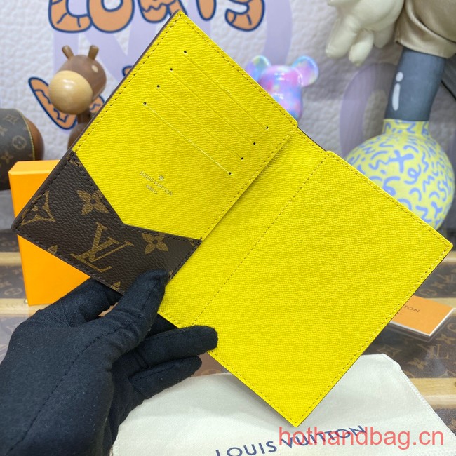 Louis Vuitton Passport Cover M82862 Yellow