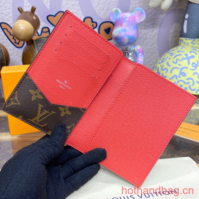 Louis Vuitton Passport Cover M82862 red