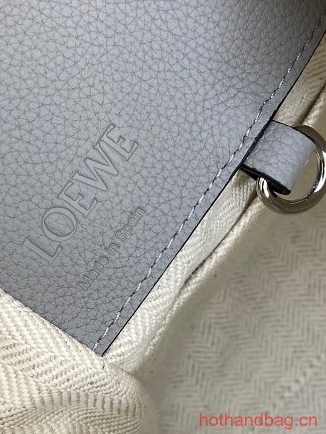 Loewe Classic Soft grain cow leather Hammock bag 46622 gray