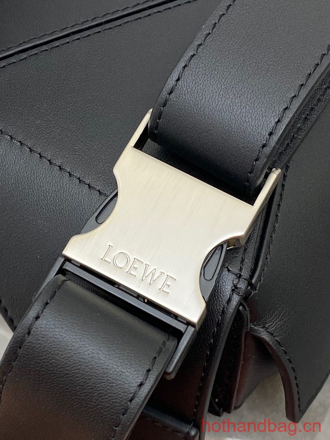 Loewe mini Classic Leather Puzzle Fanny Pack 02948 black