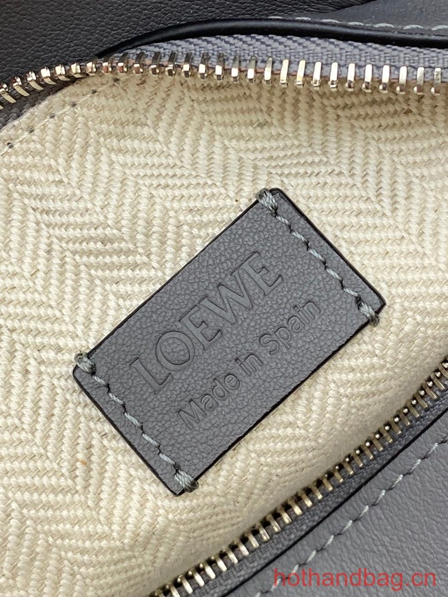 Loewe mini Classic Leather Puzzle Fanny Pack 02948 gray
