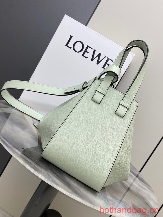 Loewe Classic Soft grain cow leather Hammock bag 46622 light green