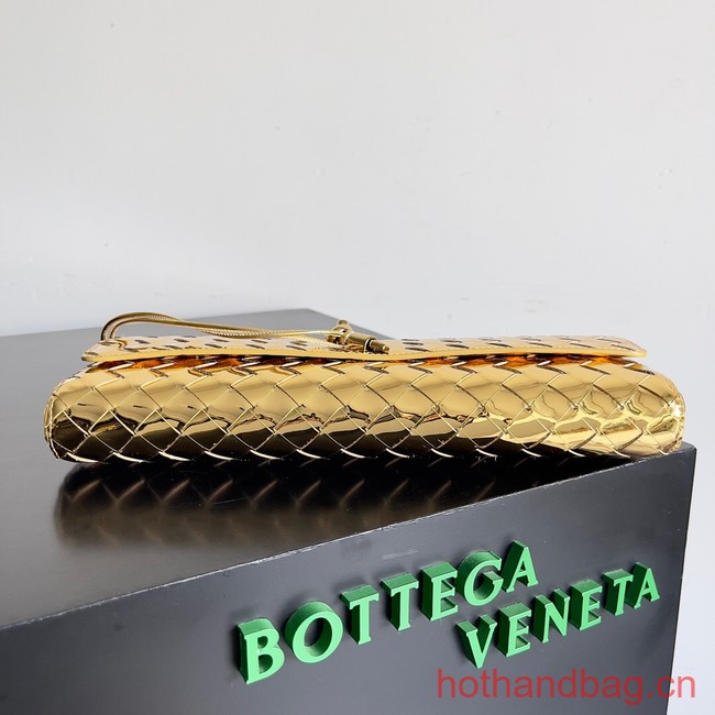 Bottega Veneta Long Clutch Andiamo With Handle 741511 gold 