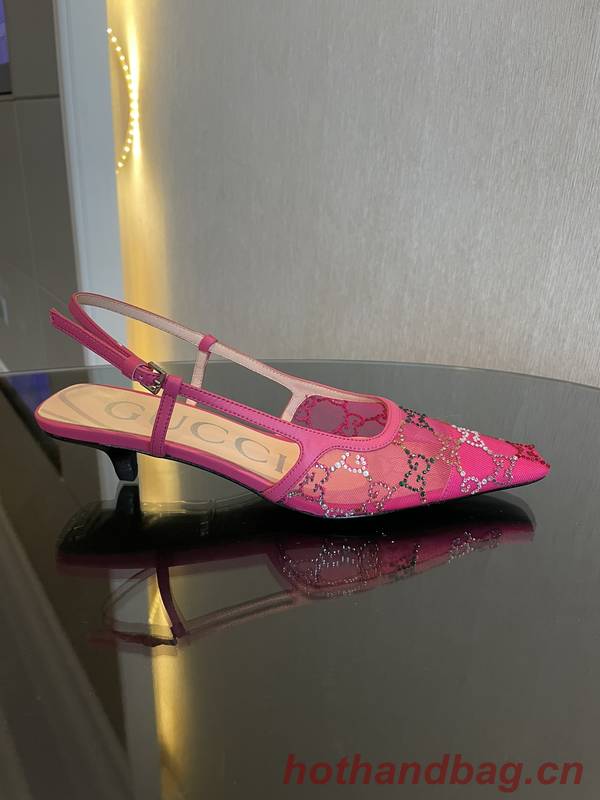 Gucci Shoes GUS00462 Heel 3.5CM