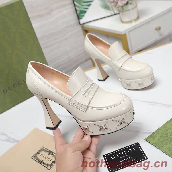 Gucci Shoes GUS00597 Heel 11CM