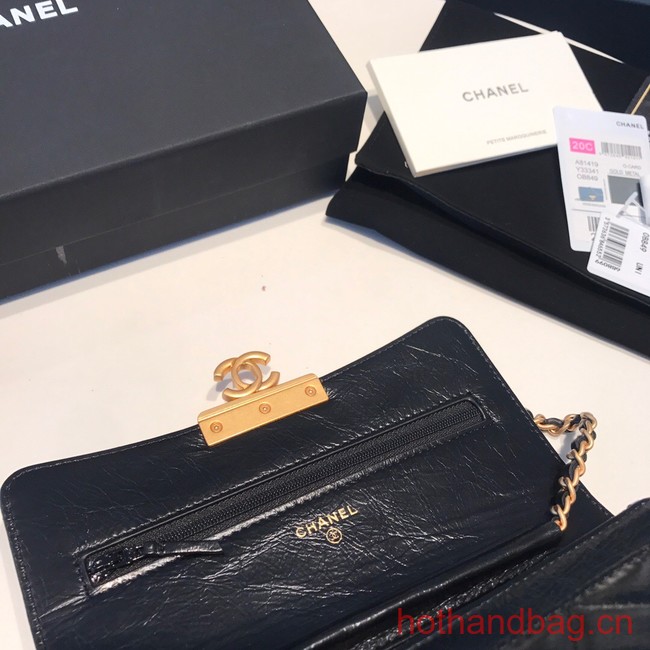 Chanel CLUTCH WITH CHAIN 81414 black