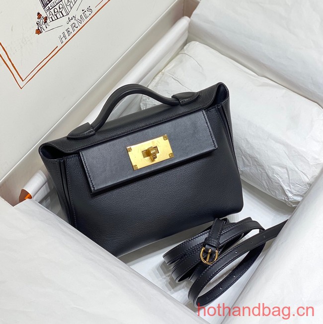 Hermes Original Togo Leather Bag H3621 black