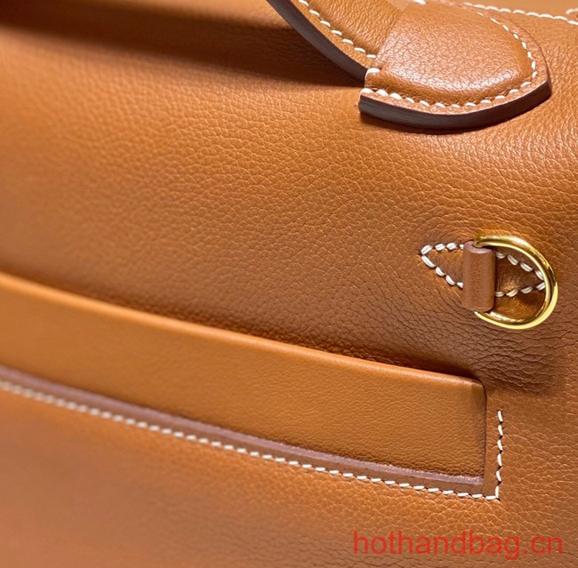 Hermes Original Togo Leather Bag H3621 brown