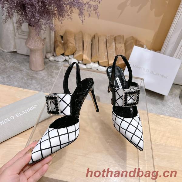 Manolo Blahnik Shoes MBS00048 Heel 10CM