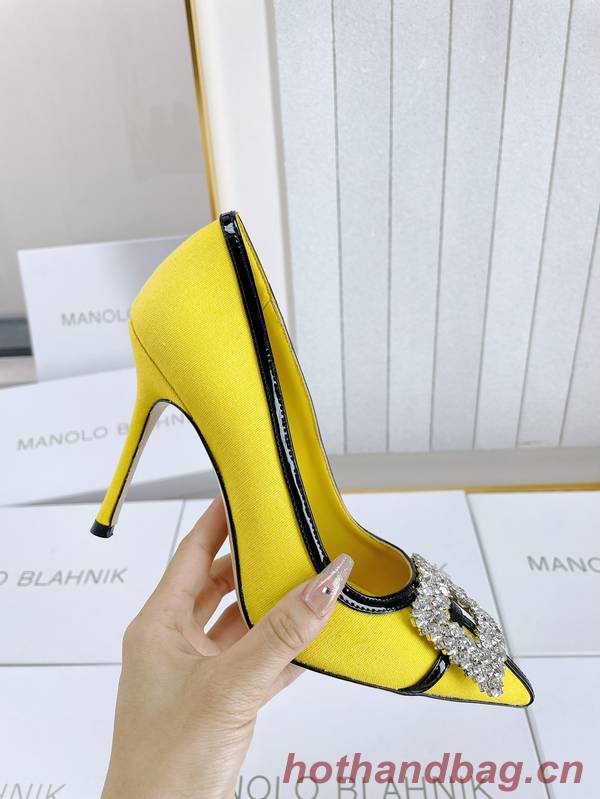 Manolo Blahnik Shoes MBS00053 Heel 10CM