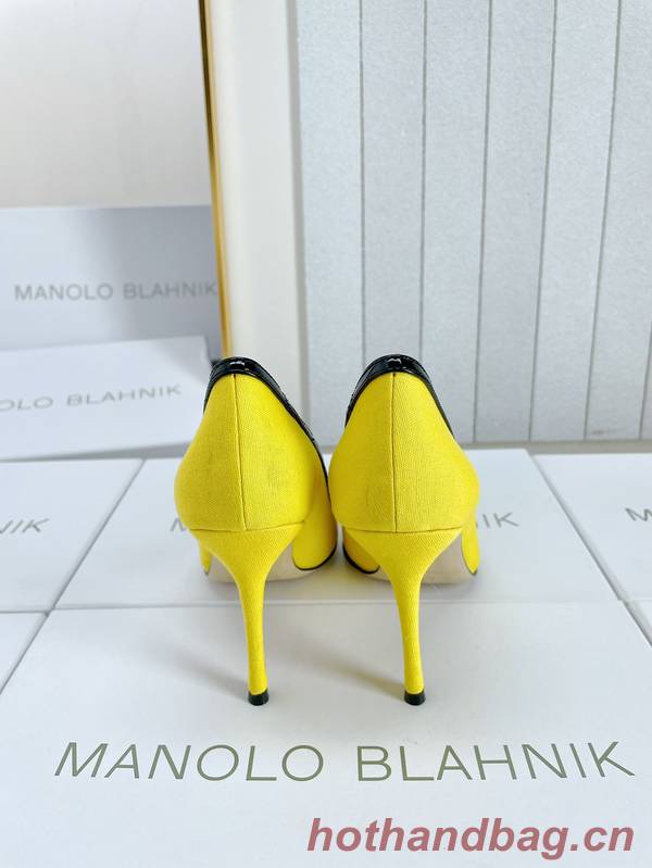 Manolo Blahnik Shoes MBS00053 Heel 10CM