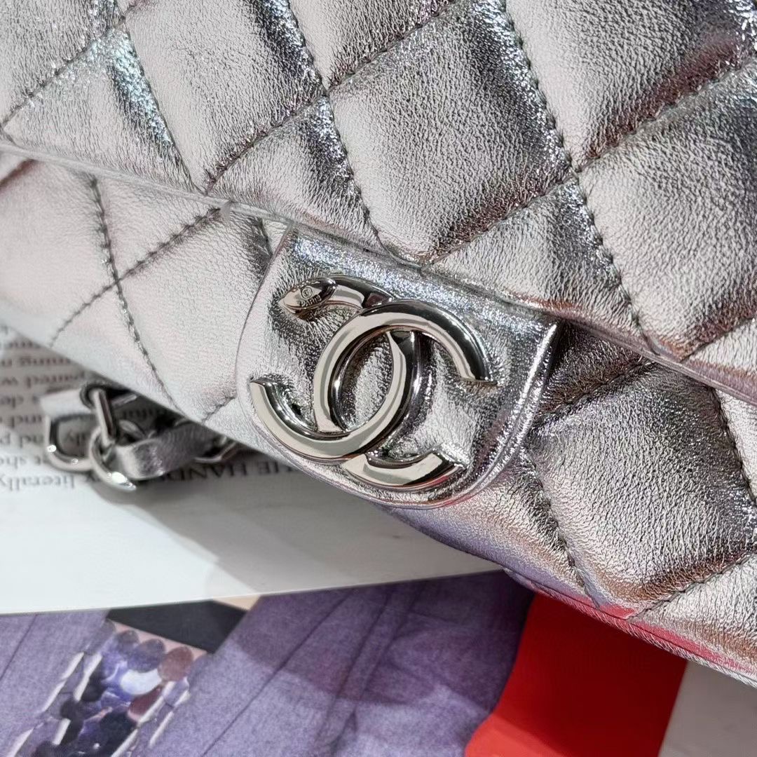 Chanel BACKPACK AS4621 Silver
