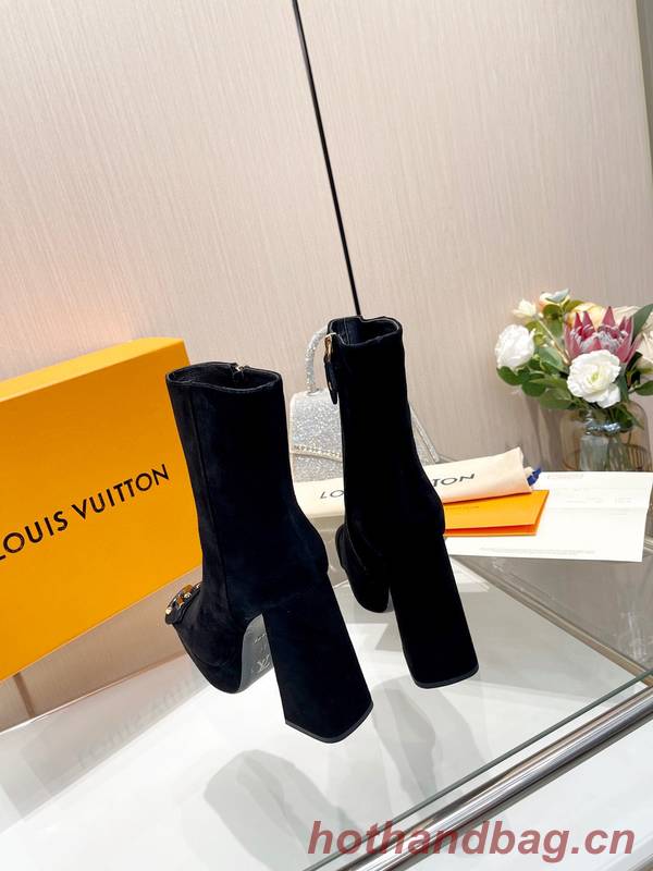 Louis Vuitton Shoes LVS00572 Heel 12CM