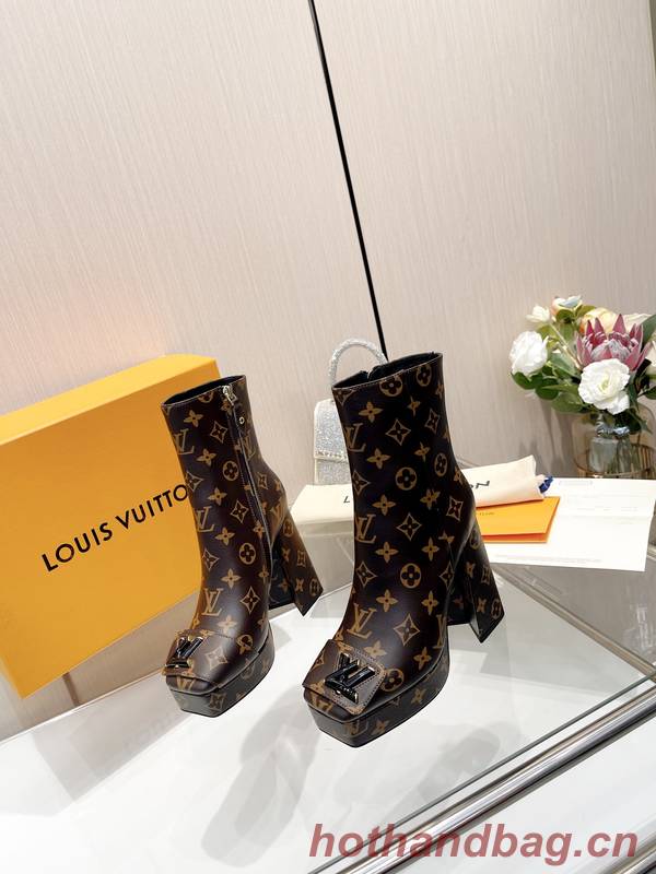 Louis Vuitton Shoes LVS00574 Heel 12CM