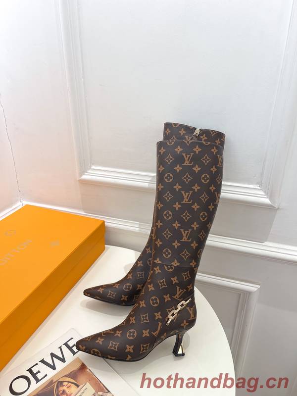 Louis Vuitton Shoes LVS00674 Heel 6.5CM