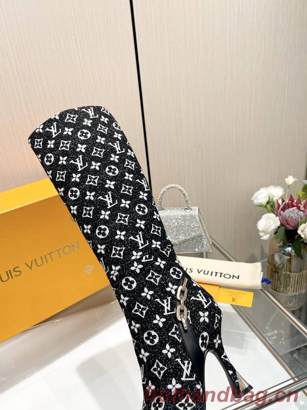 Louis Vuitton Shoes LVS00678 Heel 9.5CM